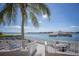 Sunny pool deck offers comfortable lounge chairs with ocean view at 5701 Bahia Del Mar Cir # 408, St Petersburg, FL 33715
