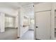 The basement features an open space with a service counter and built-in shelving at 6680 67Th N Way, Pinellas Park, FL 33781