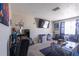 Spacious living room featuring neutral walls and carpet at 724 Tradewinds Dr, Brandon, FL 33511