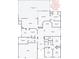 Detailed floorplan showcasing the layout of a four bedroom home at 17503 Edinburgh Dr, Tampa, FL 33647