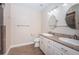 Bathroom with double sink vanity and tiled floor at 2736 45Th N Way, St Petersburg, FL 33713