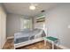 Bedroom features tile flooring, ceiling fan and natural light at 2934 Lichen Ln # D, Clearwater, FL 33760