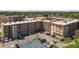 Aerial view of the complex, showing buildings, parking, and recreational amenities at 5820 N Church Ave # 148, Tampa, FL 33614