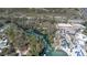 Beautiful aerial view of a river and waterslides in a recreation park at 6527 Grapewood Rd, Spring Hill, FL 34609