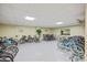 Secured bike storage room filled with rows of bicycles for residents' convenience at 7200 Sunshine Skyway S Ln # 16G, St Petersburg, FL 33711