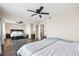 Spacious main bedroom featuring mirrored closets and ensuite bathroom at 7200 Sunshine Skyway S Ln # 16G, St Petersburg, FL 33711