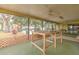 Enclosed patio with a view of the backyard, featuring ample space for outdoor relaxation at 1617 Cherokee Trl, Valrico, FL 33594