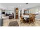 Spacious dining room with seamless flow to living areas, perfect for entertaining at 1653 S Prescott Ave, Clearwater, FL 33756