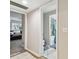 Hallway leading to bedroom and bathroom at 1887 Oak Forest E Dr, Clearwater, FL 33759