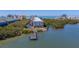 Beautiful waterfront condos feature access to a private pier and boat dock at 19829 Gulf Blvd # 601, Indian Shores, FL 33785