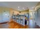 Open kitchen with bar seating, sleek stainless steel appliances, and ample cabinet space at 19829 Gulf Blvd # 601, Indian Shores, FL 33785