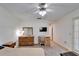 Bright bedroom with hardwood floors and a neutral color scheme, offering a serene retreat at 2007 E View Dr, Sun City Center, FL 33573