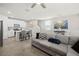 Open-concept living space with modern décor and natural light at 2760 Scarlet Bay Pl, Brandon, FL 33510