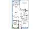 Open-concept floor plan boasting a kitchen, Gathering room, dining area, and a two car garage at 28842 Hillcrest Valley Blvd, Wesley Chapel, FL 33543