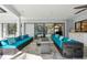 Relaxing lanai features outdoor seating and bar space, perfect for enjoying the outdoors at 3994 Belmoor Dr, Palm Harbor, FL 34685
