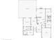 Detailed floor plan showcasing the layout of the home with clearly defined room dimensions and spatial relationships at 505 Timber Pond Dr, Brandon, FL 33510