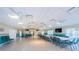 Bright and airy meeting room featuring ample seating, natural light, and serene views of the outdoors at 1333 Shady Pine Way # F, Tarpon Springs, FL 34688