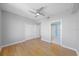 Spacious bedroom with hardwood floors and a double door closet at 345 Bayshore Blvd # 1502, Tampa, FL 33606