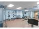 Spacious fitness center featuring weightlifting equipment, mirrors, and ample space for exercise routines at 345 Bayshore Blvd # 1502, Tampa, FL 33606