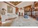 Lobby with high ceilings, elegant flooring, and comfortable seating areas with natural light at 345 Bayshore Blvd # 1502, Tampa, FL 33606