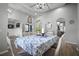 Dining room with wood-look floors seamlessly connecting to the kitchen and other living spaces at 3633 Cordgrass Dr, Valrico, FL 33596