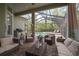 A spacious lanai features a pool, spa and seating area; great for outdoor entertaining at 3633 Cordgrass Dr, Valrico, FL 33596