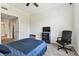 Bedroom with a cozy bed, providing a comfortable space for rest and relaxation at 402 S Armenia Ave # 137, Tampa, FL 33609