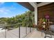 Outdoor balcony featuring beautiful landscaping at 4806 W San Rafael St, Tampa, FL 33629