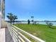 Breathtaking views of the bay and the tropical landscaping from this unit's private balcony at 7862 Sailboat Key S Blvd # 103, South Pasadena, FL 33707