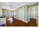 Bedroom with wood floors and a spacious closet at 8205 Overlook Ne Pl, St Petersburg, FL 33702