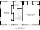 Upstairs floor plan showing the layout of bedrooms and bathrooms with dimensions and measurements of each room at 8205 Overlook Ne Pl, St Petersburg, FL 33702