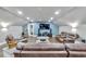 Large, well-lit bonus room perfect for entertaining with recessed lights and entertainment center at 9017 S County Line Rd, Lithia, FL 33547