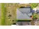 Overhead aerial view of the house, including a well-maintained roof and surrounding landscaping at 10818 Breaking Rocks Dr, Tampa, FL 33647