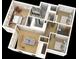 Floor plan with multiple bedrooms, bathrooms, and a billiard's room at 1215 E Broad St, Tampa, FL 33604