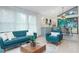Bright living room featuring stylish furniture, modern accents, and an open layout with plenty of natural light at 1320 Coral S Way, St Petersburg, FL 33705