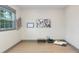Flex room with light wood floors, trim, and modern decorations at 1320 Coral S Way, St Petersburg, FL 33705