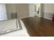 View of the main bedroom featuring wood floors and ensuite access at 14305 Tennyson Dr, Hudson, FL 34667