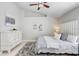 Comfortable bedroom with a spacious layout, a plush rug, and soft, neutral tones creating a tranquil retreat at 24941 Ravello St, Land O Lakes, FL 34639