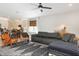 Spacious living room with modern furnishings and abundant natural light at 2516 Leafwing Ct, Palm Harbor, FL 34683