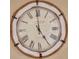 Decorative wall clock with roman numerals and rustic rope border at 36750 Us 19 N # 2763, Palm Harbor, FL 34684