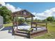 Outdoor gazebo featuring a dining area, perfect for gatherings at 6418 Austrian Blvd, Punta Gorda, FL 33982