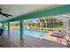 The screened-in pool area offers outdoor living and entertaining at 6418 Austrian Blvd, Punta Gorda, FL 33982