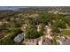 An aerial view of the expansive property surrounded by lush greenery and serene landscape at 8136 Honeybee Ln, Tampa, FL 33635