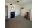 Spacious bedroom with carpet, two closets, and a ceiling fan for added comfort at 11720 Park Blvd # 104, Seminole, FL 33772