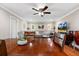 This is a warm and inviting living space with dining room, TV and comfortable seating at 11803 70Th St, Largo, FL 33773