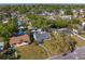 Aerial view of home featuring mature landscaping, neighboring houses and blue skies at 145 38Th Ne Ave, St Petersburg, FL 33704