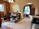 Bedroom featuring archways to additional rooms and light from exterior windows at 2114 Indian N Ave, Belleair Bluffs, FL 33770