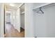 Hallway and closet with ample storage space and access to other rooms at 2259 Costa Rican Dr # 23, Clearwater, FL 33763