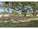 Expansive backyard with mature trees, offering plenty of shade and space for outdoor activities and relaxation at 3005 Bayshore Pointe Dr, Tampa, FL 33611