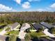 Stunning aerial view of the house, showcasing the expansive yard and peaceful neighborhood at 30829 Iverson Dr, Wesley Chapel, FL 33543